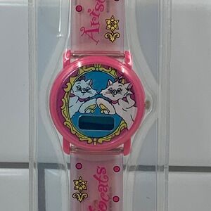 Vintage Fantasma Disney Aristocats Marie Duchess Digital Watch Pink Fantasma New